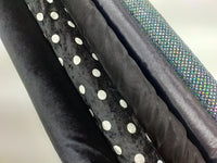 [E860050201] velor polka dot pattern [dress-store decoration brushed Cosplay Made in Japan Nippori textile city