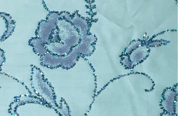 Changan Flocky × Glitter [Dress Store Decoration Glitter Fabric In Japan] Nippori Textile Street