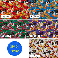 [v3204]魚Ukiyo-E印刷[日本式服裝店裝飾日本模式] Nippori Textile District