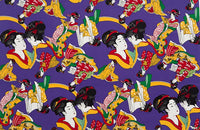 [V3204] Fisch Ukiyo-E gedruckt [Japanisch-Stil Bekleidungsgeschäft Dekoration Japanisches Muster in Japan] Nippori Textilbezirk