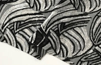 [1200] Lion Zurück Zebra Muster [Kleidgeschäft Dekoration gebürstet gebürstetes Glitter Stoff Japan] Nippori Textilien